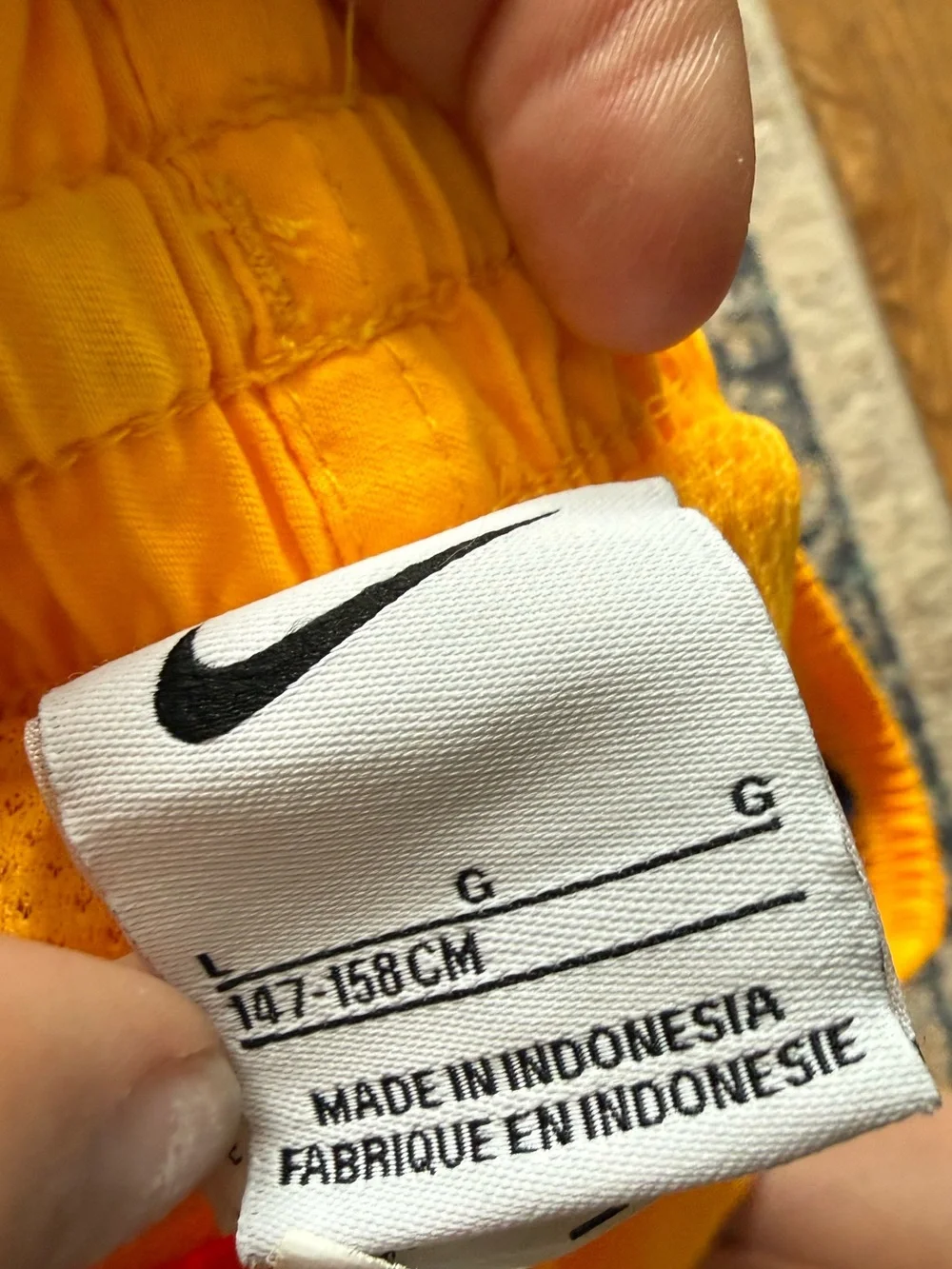 Nike Yellow Swim Trunks - Size Large